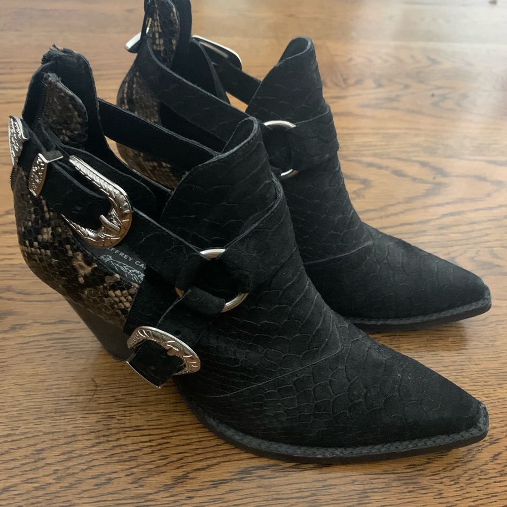 Jeffrey Campbell Short Cowboy Boots